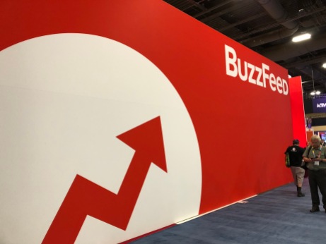 Buzzfeed booth Expo 2018